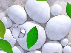White Pebble — «белая галька» на Samsung Galaxy S4 White Pebble Live Wallpaper - живые обои на Samsung Galaxy S4
