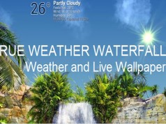 True Weather, Waterfalls – живой водопад