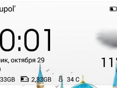 Transparent clock & weather - виджеты на Samsung Galaxy S4